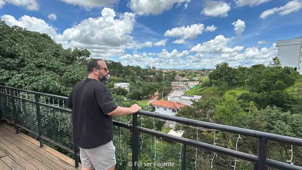 Mirante no centro de Cunha