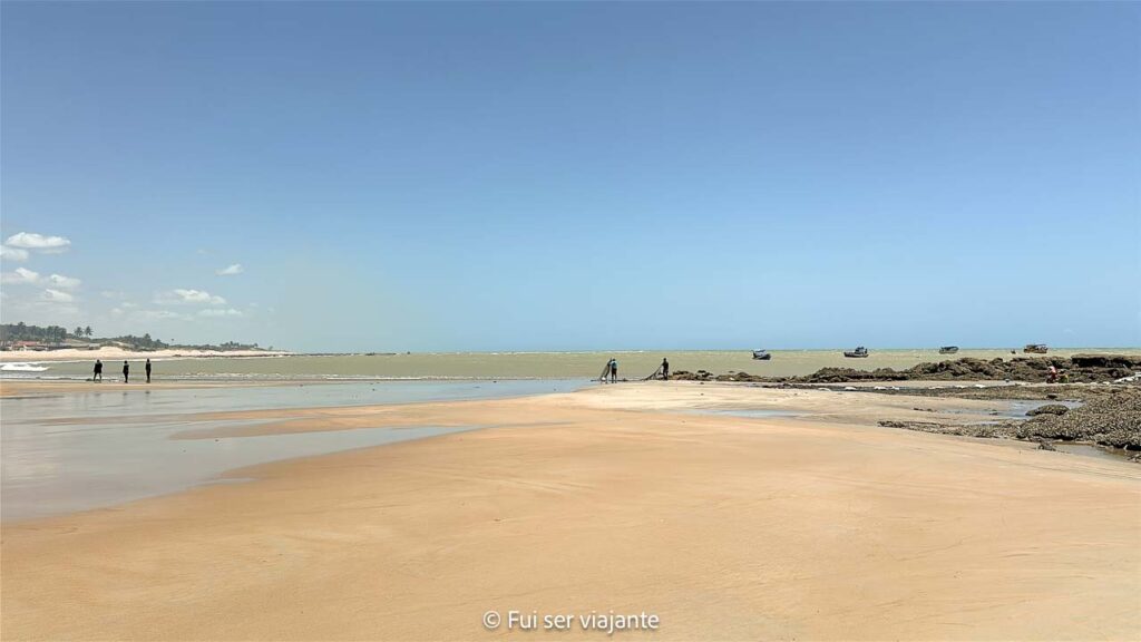 Praia do Cajueiro, Touros. Foto: Fui ser viajante