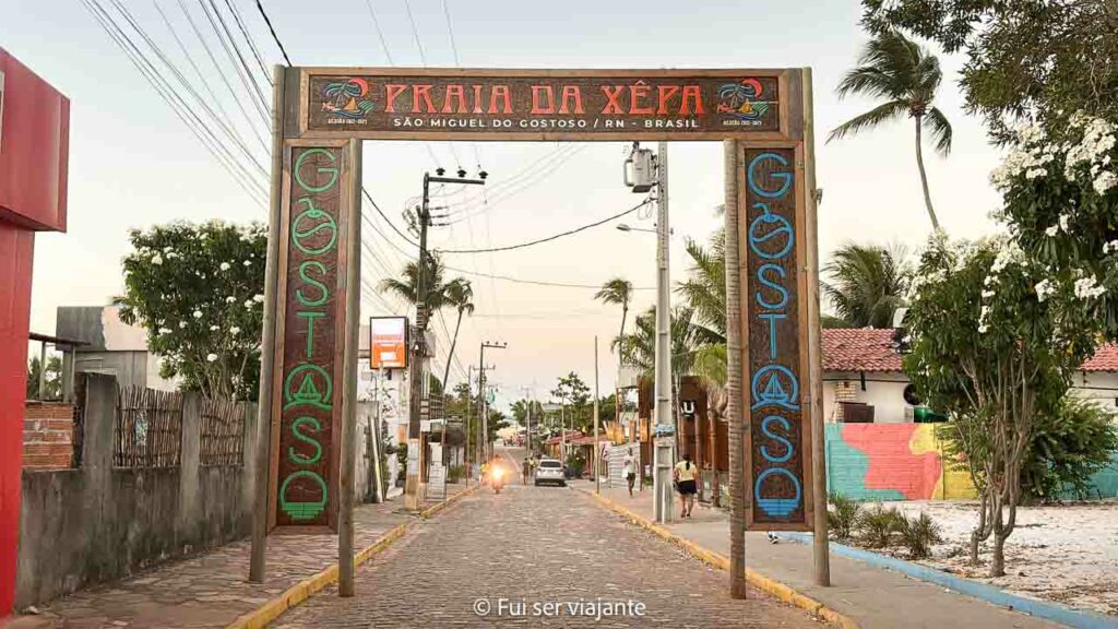 Entrada da Rua da Xepa, São Miguel do Gostoso