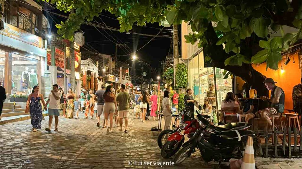 O que fazer em Pipa à noite