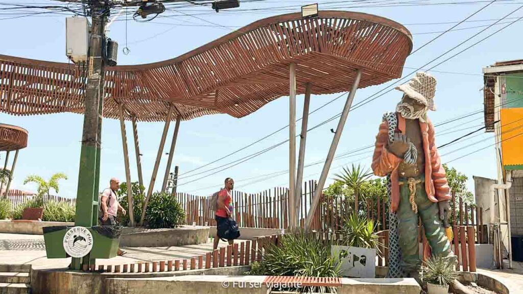 Praça do Pescador em Pipa
