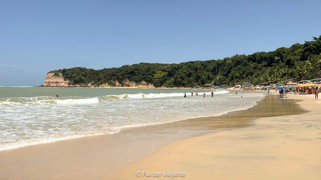 Praia do madeiro em Pipa