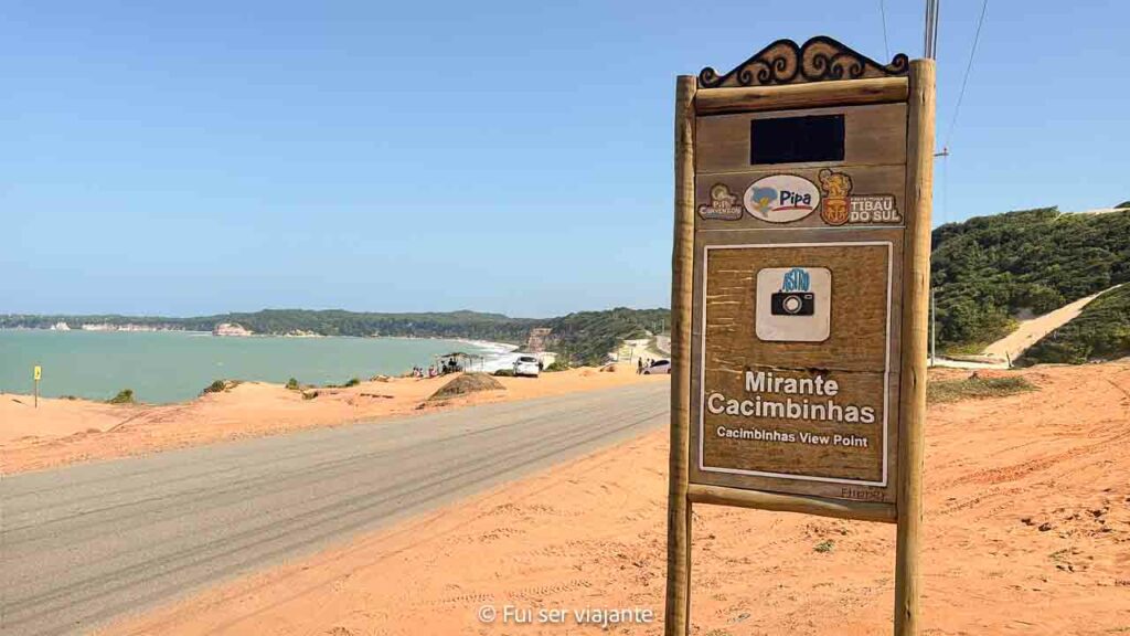 Mirante da praia das Cacimbinhas