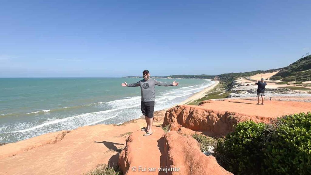 Mirante da praia das Cacimbinhas. Foto: Fui ser viajante