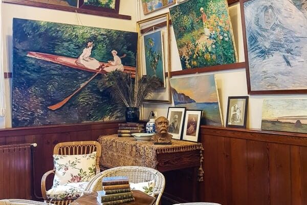Detalhes da casa de Monet, onde pintou a série Les Nymphéas | Foto: Fui ser viajante