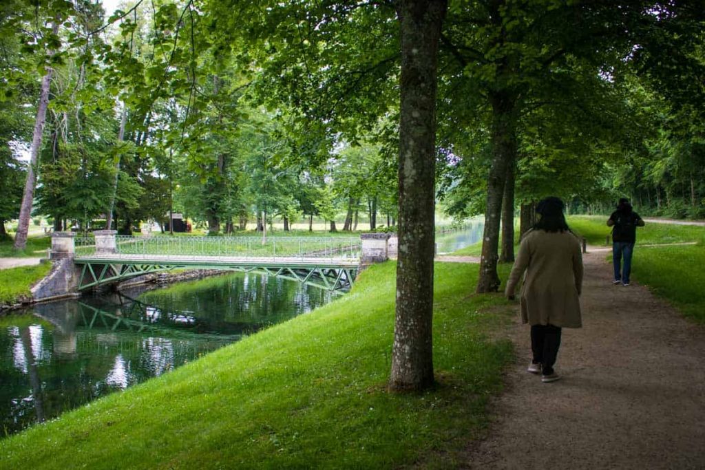 Jardins do Castelo de Chantilly. Foto: Fui ser viajante