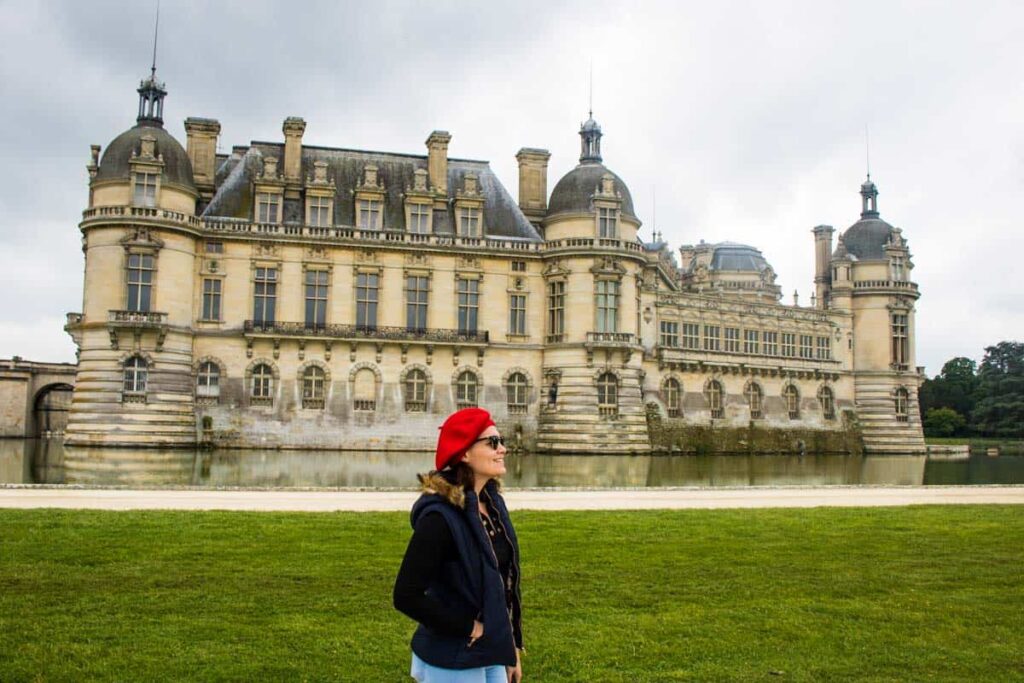 Castelo de Chantilly na França