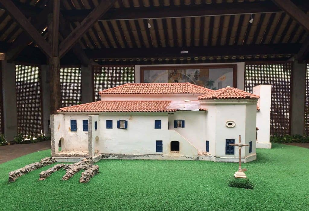 Maquete do Castelo Garcia D'Ávila, Praia do Forte Foto: Fui Ser Viajante