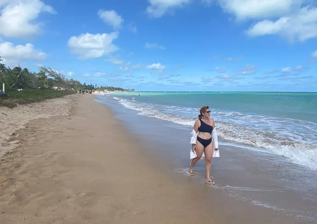Dias de sol e pouco vento deixam o mar de Maragogi ainda mais azul | Foto: Fui Ser Viajante