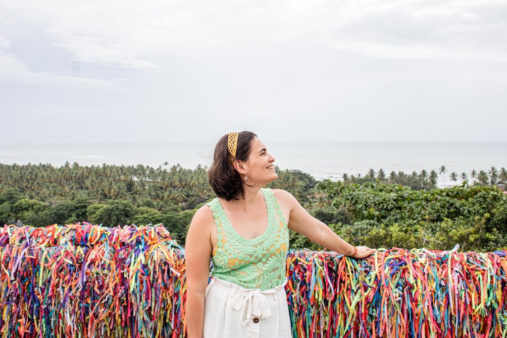 Mirante de fitas, Arraial d'Ajuda, Bahia Foto: Fui Ser Viajante