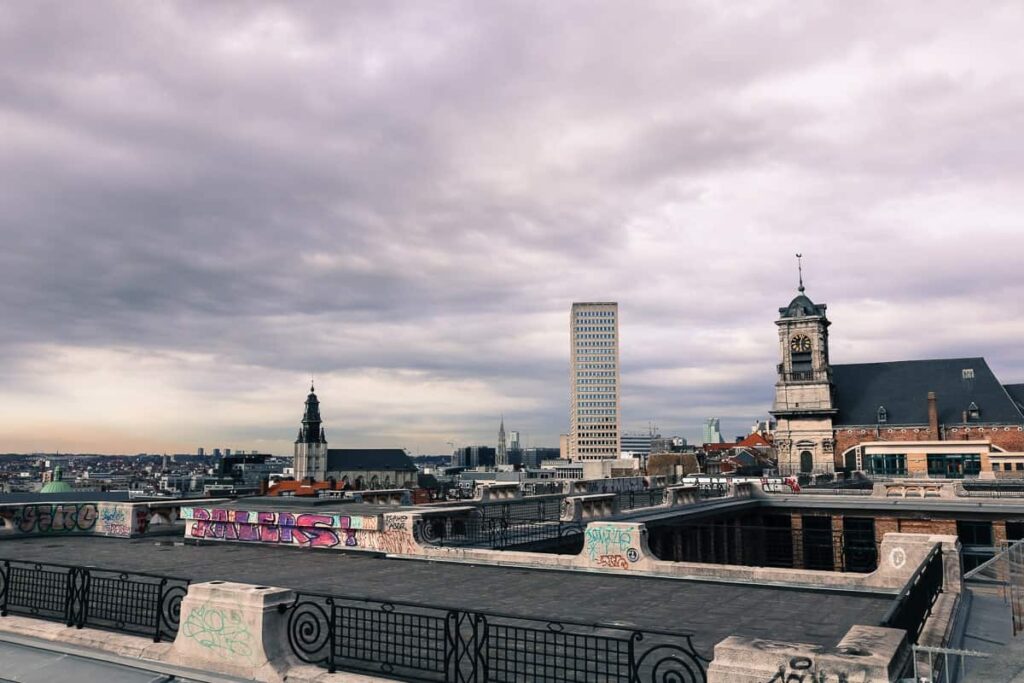 Vista panorâmica de Bruxelas