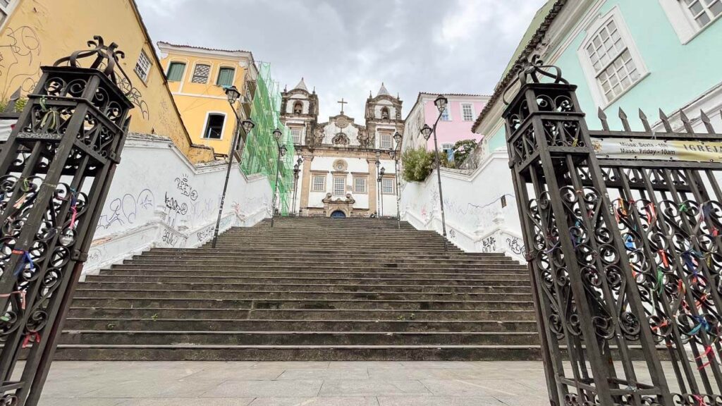 Escadaria da Igreja do Passo, Salvador Foto: Fui Ser Viajante