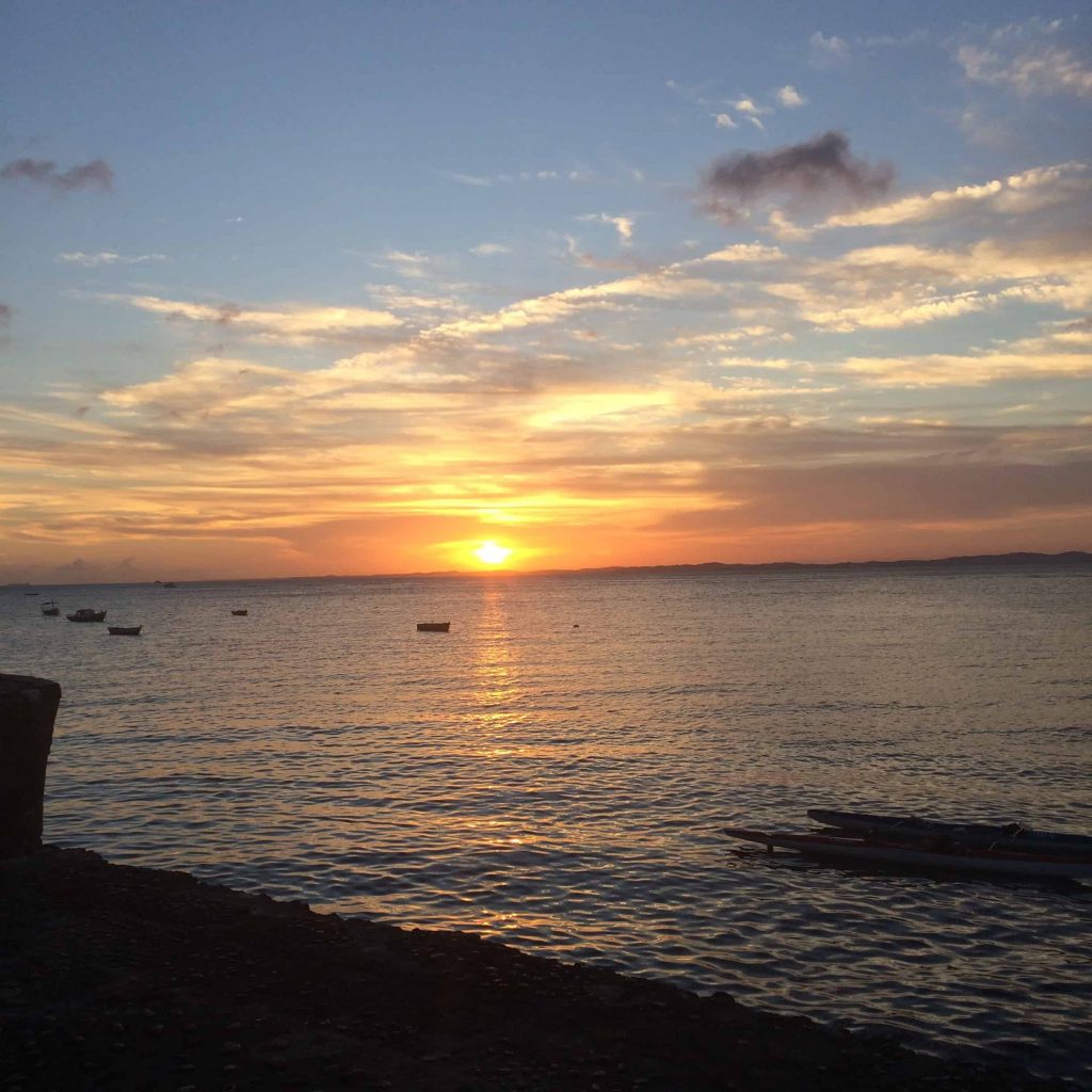 Por do sol no Solar do Unhão, Salvador