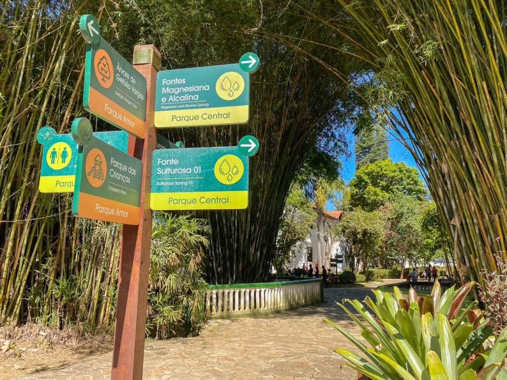 Parque das Águas São Lourenço MG. Foto: Fui ser viajante