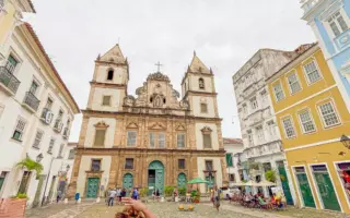 Fachada da Igreja da Ordem Terceira de São Francisco, Salvador, Bahia Foto: Fui Ser Viajante
