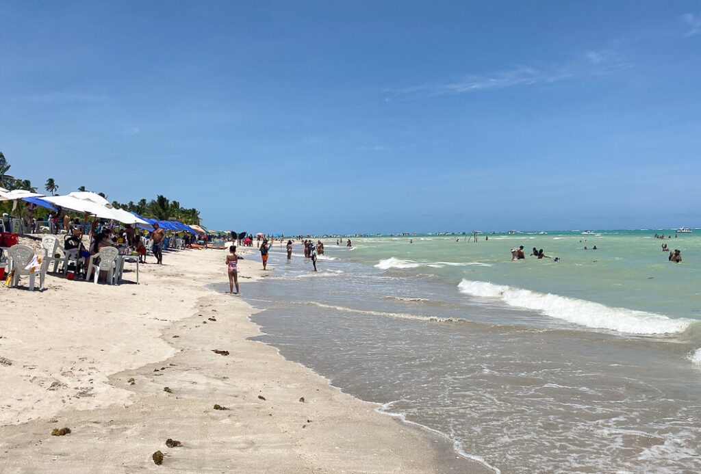 Praia de Antunes, um dos cartões-postais de Maragogi | Foto: Fui Ser Viajante