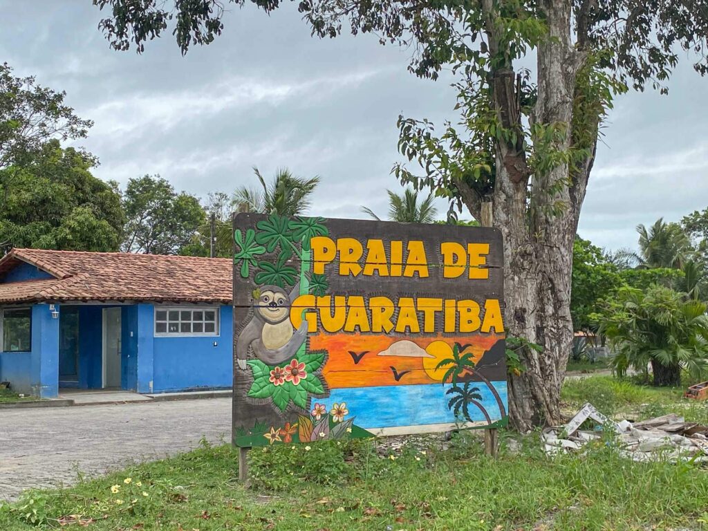 Praia de Guaratiba em Prado Bahia. Foto: Fui Ser Viajante
