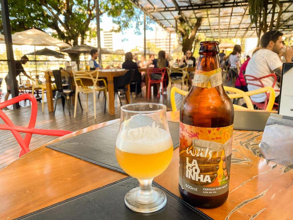 Restaurante Casa Branca Parque das Águas MG. Foto: Fui ser viajante