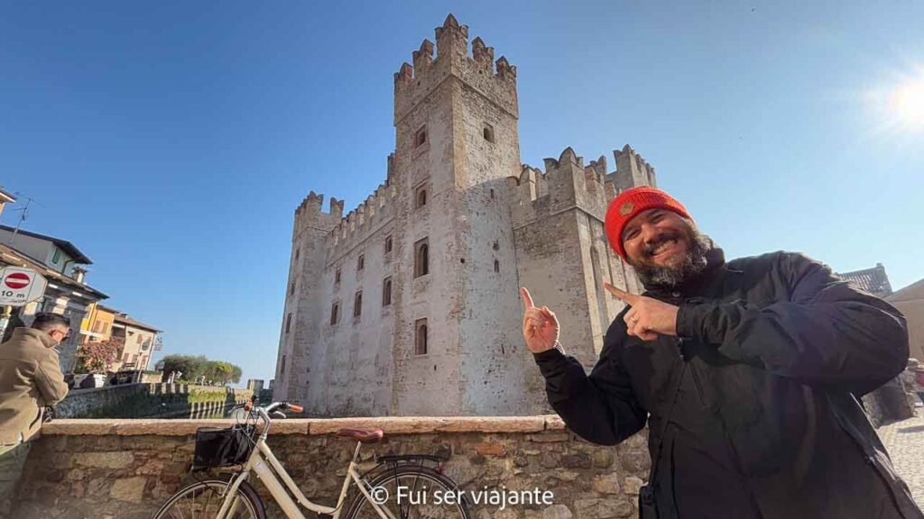 Castello Scaligero em Sirmione. Foto: Fui ser viajante