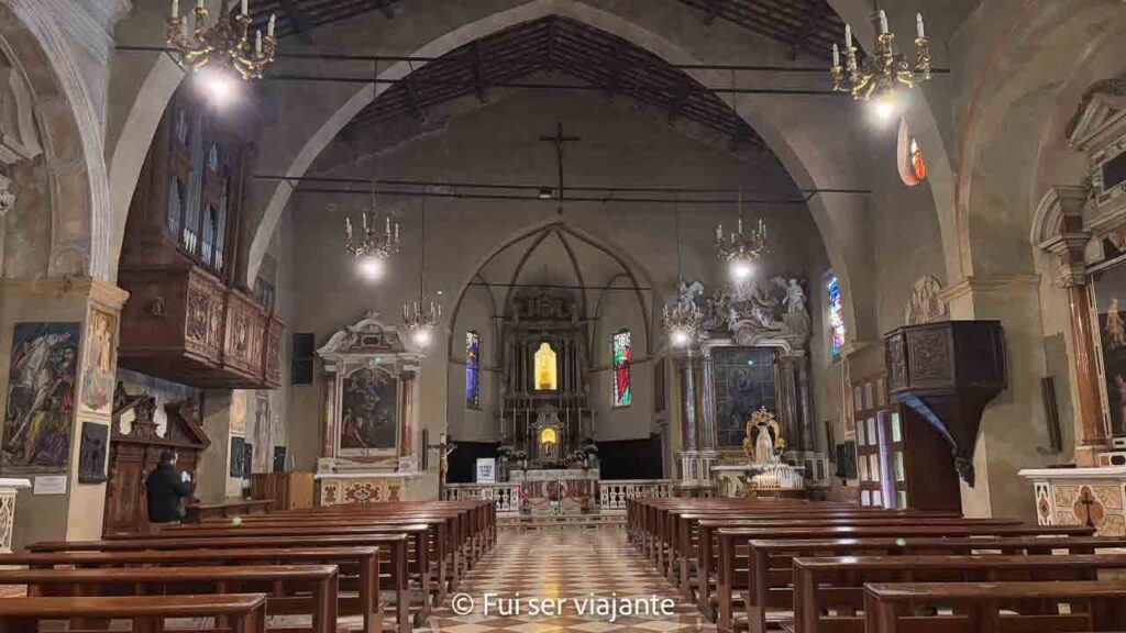 Igreja de Santa Maria Maggiore. Foto: Fui ser viajante