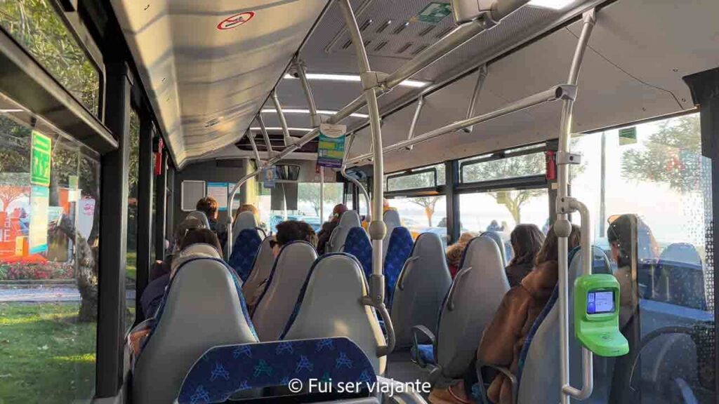 Ônibus de Verona a Sirmione. Foto: Fui ser viajante
