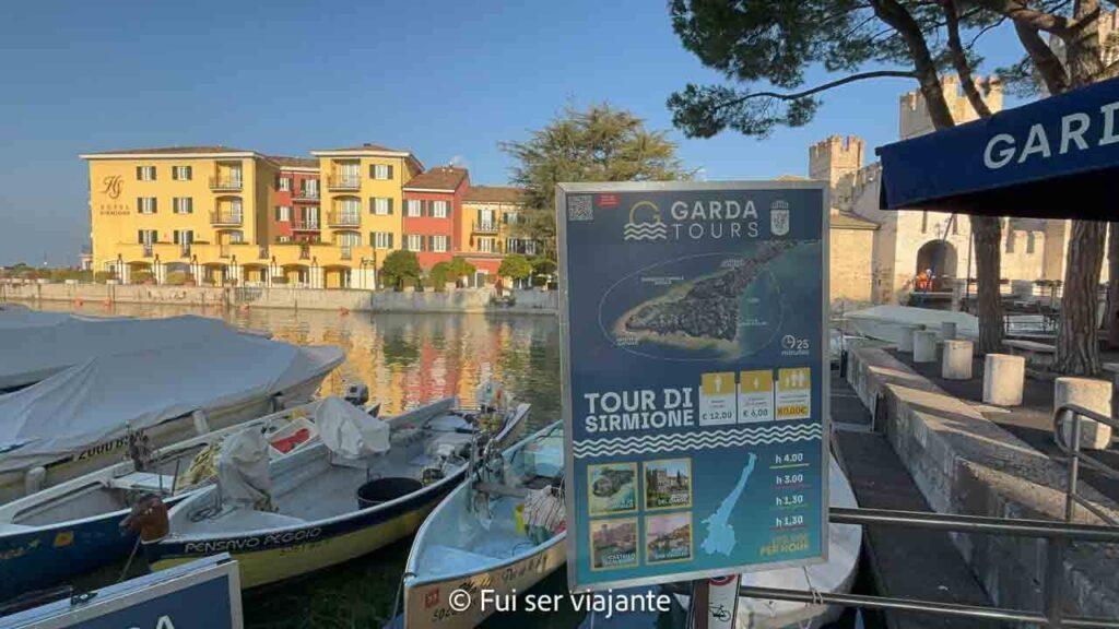 Marina de saída dos passeios de barco. Foto: Fui ser viajante
