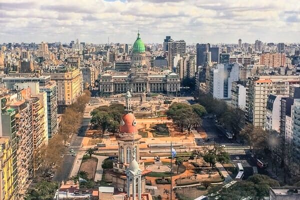 Vista do Palácio Barolo Buenos Aires