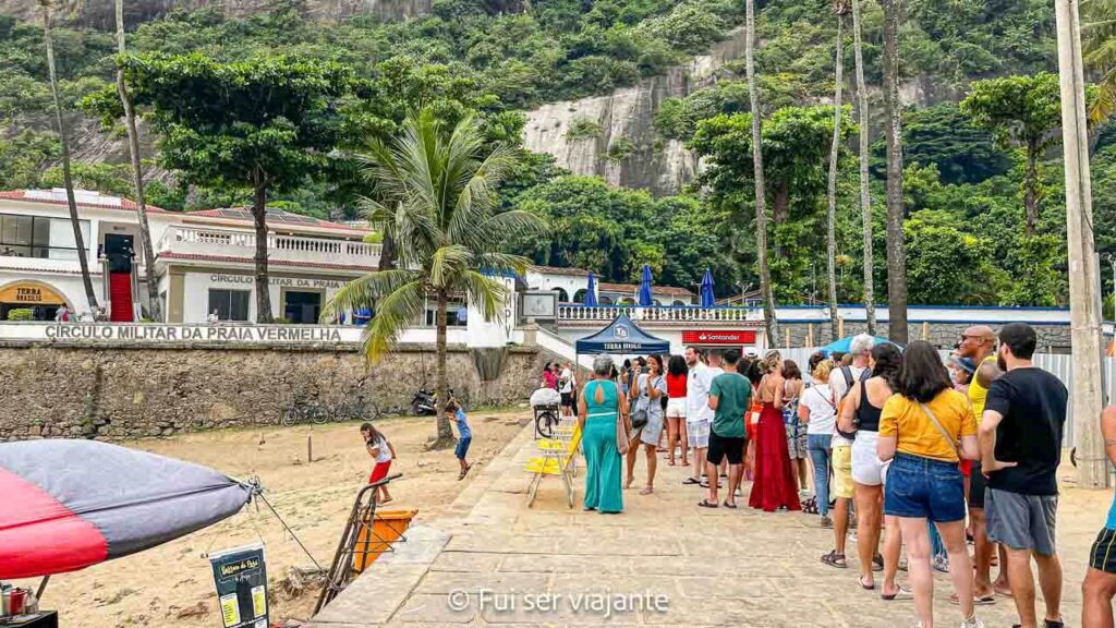 Fila de espera no restaurante Terra Brasilis. Foto: Fui ser viajante