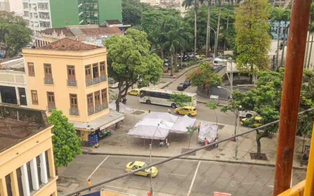 Vista da Lapa desde o Bonde de Santa Teresa