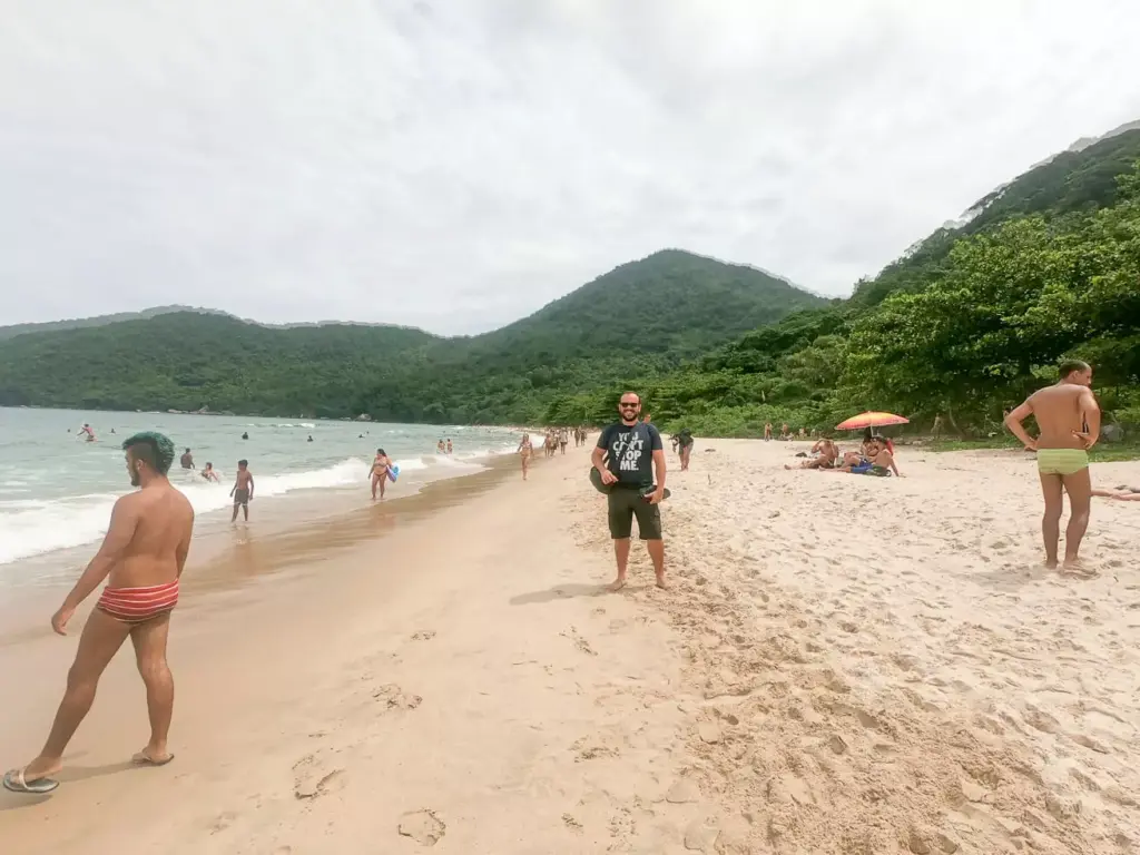 Praia do Cachadaço Trindade Paraty RJ. Foto: Fui ser viajante
