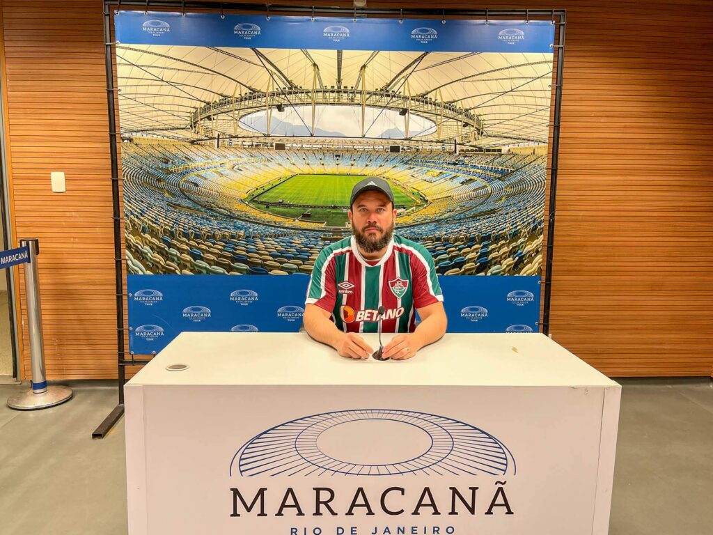 Sala de coletiva de imprensa do Maracanã. Foto: Fui Ser Viajante
