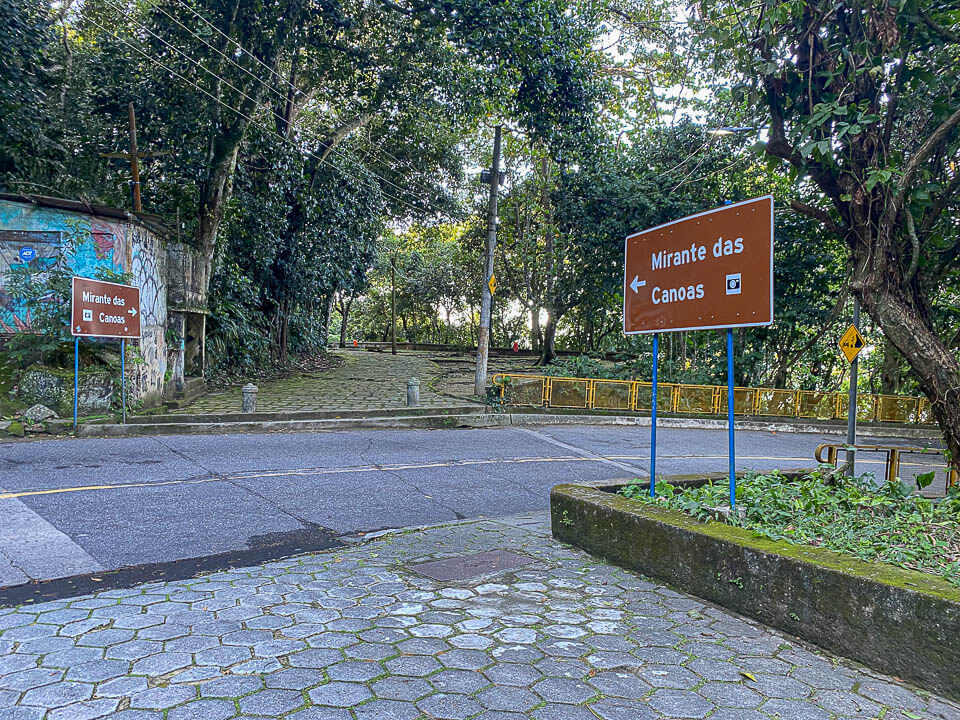 Acesso ao Mirante das Canoas no Parque Nacional da Tijuca Mirante das Canoas, Parque Nacional da Tijuca. Foto: Fui Ser Viajante