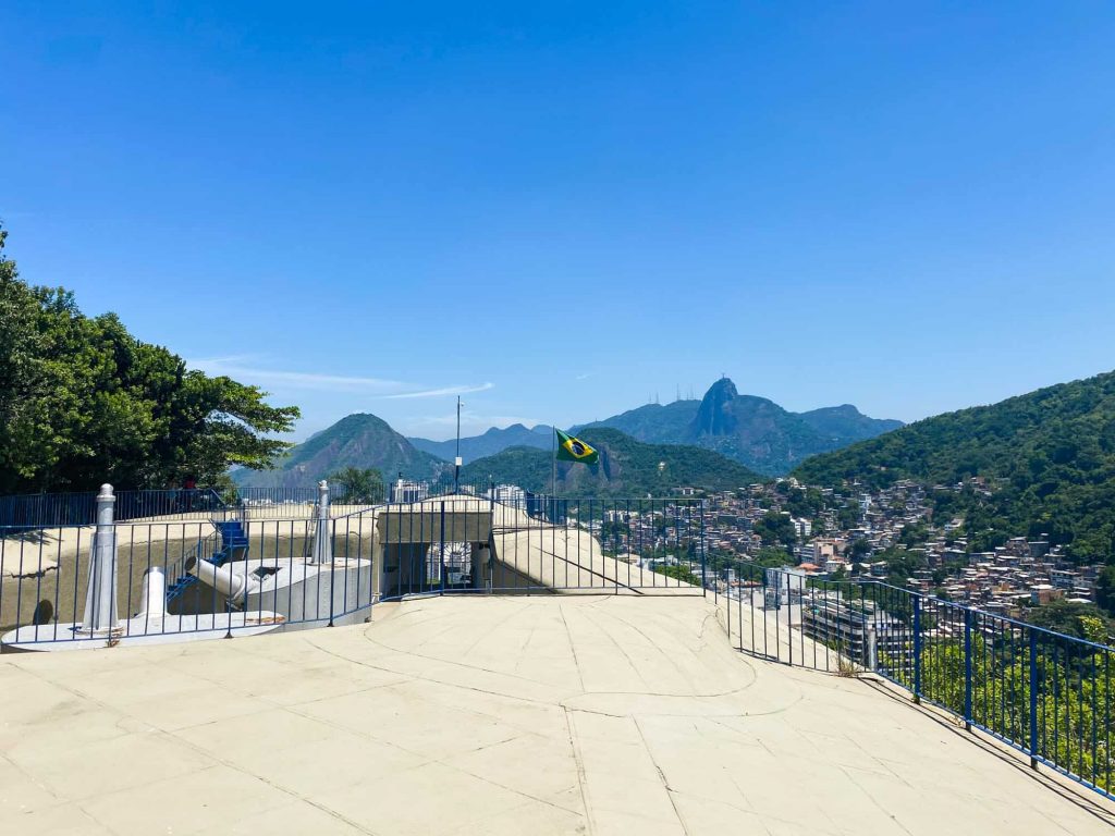 vista da Praia de Copacabana a partir do Forte do Leme Foto: Fui Ser Viajante
