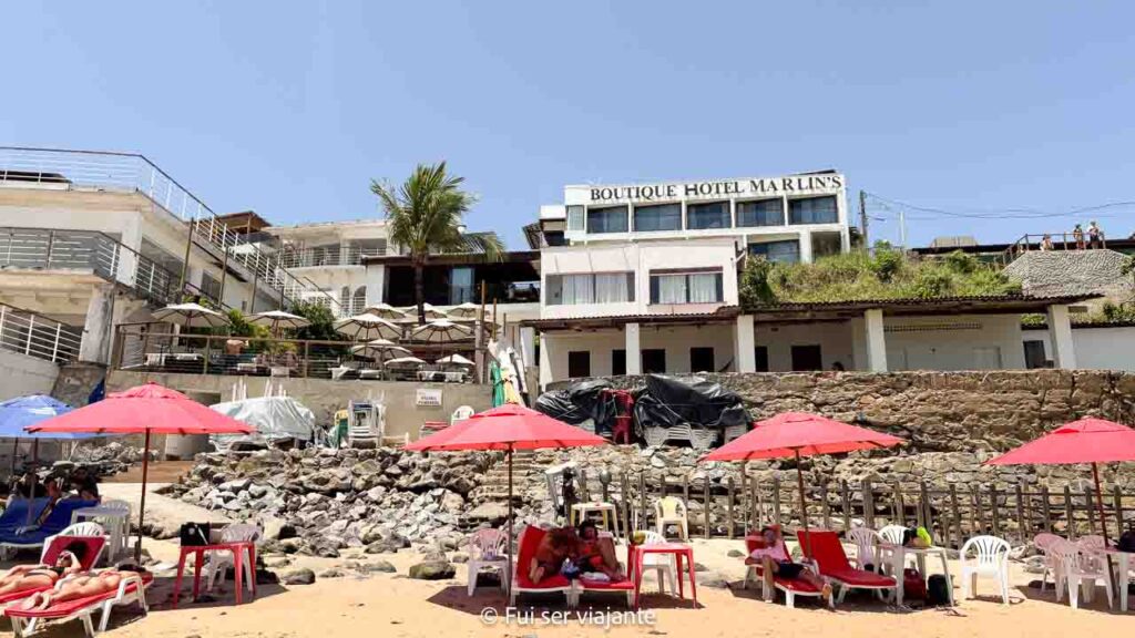 Praia do centro em Pipa. Foto: Fui ser viajante